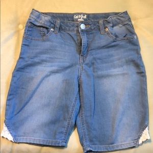 Cat and Jack denim Bermuda shorts